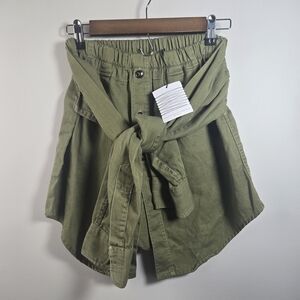 Urban Renewal Khaki Green Skirt